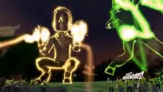 Kinect Adventures! Father and son creating CHAOS! part 2