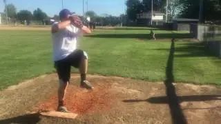 Tyler Bloom Pitching 9/12/16
