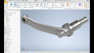 Autodesk Inventor - 3d modeling practice exercise