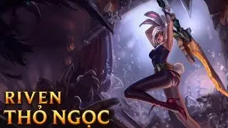 Riven Thỏ Ngọc - Battle Bunny Riven - Skins lol