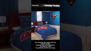 Superhero Home Decoration #batman #superman #flash #wonderwoman #justiceleague #bedding #comforter