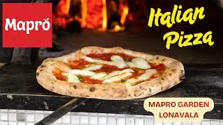 How Italian Pizza 🍕 Is Made in a Tandoor || Mapro Garden Lonavala 🍕🔥