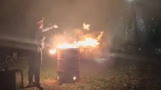 🔥 How to Build a Barrel Bonfire (Easy & Safe Tutorial) 🔥