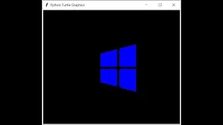 Day 7 of my Python series | Windows 10 logo | let's learn code |#windows #windows10 #code