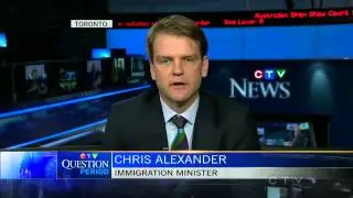 Mohamed El Rashidy & Ambassador Bell on CTV Question Period re: Harper trip, Israel, Settlements