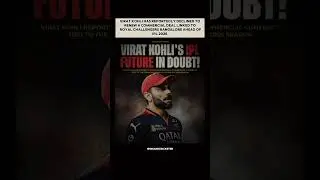 Bad news for RCB fans