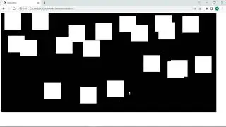 HTML Tutorial | Bouncing Rectangle Generator In HTML Canvas