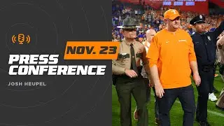 FB | Josh Heupel Postgame at Florida (11.22.25)
