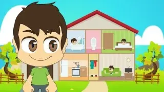 Learn House, kitchen and school vocabulary – مصطلحات المنزل, المطبخ و المدرسة للأطفال