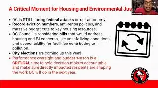 Agency Oversight & Budget Advocacy Training