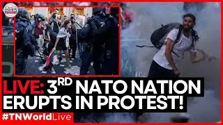 LIVE | Spain In Chaos! After UK and France, Madrid Protests Against Israel Team Turn Violent!