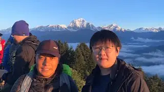 Poonhil ghorepani treks #sarunvlog #travel #mountains with @boldhimalaya