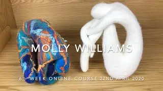Online course - Contemplative Figure -A Unique Felt Sculpture