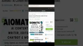 Aiomatic - AI Content Writer, Editor, ChatBot & AI Toolkit #codecanyon #cryptocurrency #envatomarket