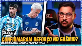 🚨 NOVO REFORÇO NO GRÊMIO VINDO DA ARGENTINA?! SAÍDA SURPRESA CONFIRMADA! E NEGOCIAÇÃO MILIONÁRIA!