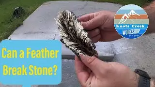 Feather and wedge used to split stone.