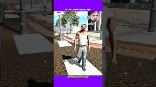 Franklin Winter Walked🥶☃️ | Indian bike driving 3D | #shorts #gaming #viral #youtubeshorts