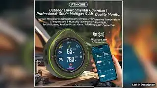 Protmex Portable Multifunctional Carbon Monoxide CO2 Detector Air Quality Meter Temperature