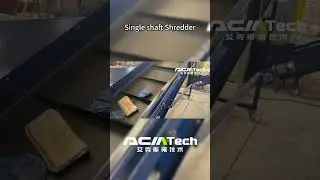 Acmtech Plastic Single Shaft Shredder