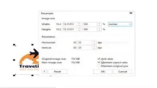 How to increase image quality and resolution in coreldraw 2021