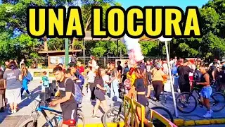 COLAPSO DE GENTE COSTANERA SUR 😨😨😨