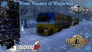 Новогодний ивент - Сотканные чудеса Зимней страны (2)🎄Euro Truck Simulator 2