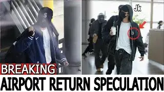 BTS&rsquo;s Jungkook&rsquo;s airport return fuels new speculation about his future with HYBE