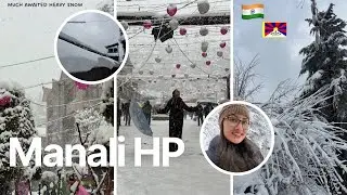 Morning after heavy Snow ⛄️🤎 #indian #indian #vlogger @simplydeepika1539 