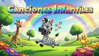 Zi Zi, Little Zebra! 🦓🎶 &ndash; canciones infantiles | bebesong