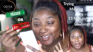 15-Minute Makeup Challenge!!