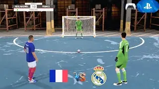 RONALDO, MBAPPE, VINI JR, KOMAN, BENZEMA, CAMAVINGA | FRANCE VS RMA. FC24  PENALTY SHOOTOUT.