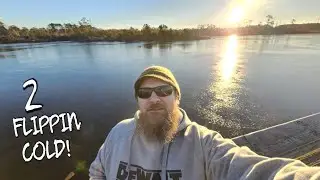 Сегодня лодок нет! Река Нью-Ривер полностью замерзла! Радиоуправляемые лодки Fe
