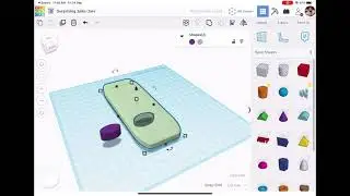 TinkerCAD on an iPad - Create an Object