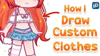 How I Draw Custom Clothes ✨ - Small Guide - Tips and Tricks