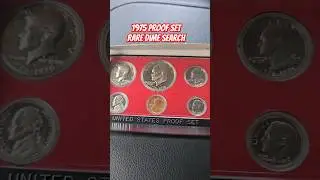 Rare Coin Hunt. Unboxing the 1975 Proof Coin Set. #unboxing #unwrapping #rarecoins #oldcoins