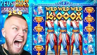 ZEUS VS HADES 250 IS ABSOLUTELY INCREDIBLE! (Big Slot Win!?)