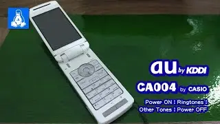 au by KDDI CA004 (Casio) • On | Ringtones | Other Tones | Off