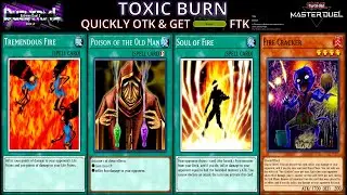 Toxic Burn - Quickly OTK & Get FTK DEMON TITLE | Extreme Duel Trial 2024 LP | Yu-Gi-Oh! Master Duel