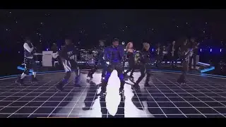 Super Bowl halftime show lights up with Usher's roller-skating extravaganza