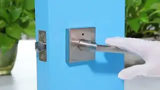 HOSOM │How to Install a Privacy Door Handle: Step-by-Step Guide for a Secure Home