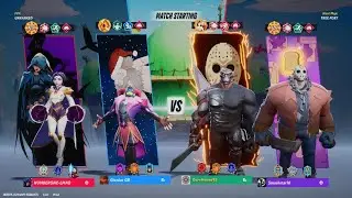 [FFA] Intense Game. Raven VS Joker VS Jason VS Jason - MultiVersus