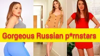 Top 10 Most Gorgeous Russian pink p*rnstars actress 🥵