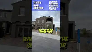 Brand New Two-Story Home for Sale in Las Vegas!