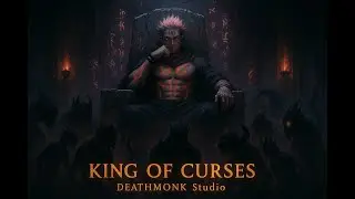 King of Curses (Official Audio) | DEATHMONK Studio | Dark Trap x Anime Vibes