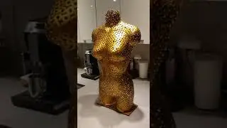 My latest creation, female bust metal sculpture what do you all think???