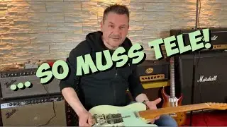 Tele Upgrade! Wagner T-Style mit Duesenberg Tremola