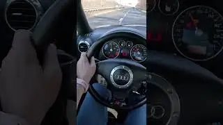 Audi TT 1.8 Turbo 180 HP Acceleration test