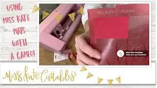 Using Miss Kate Cuttables Cutting Mats with Silhouette Cameo 1 2 3 4