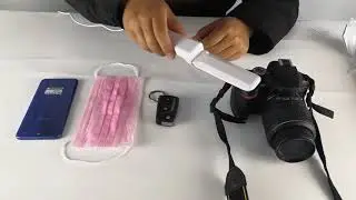 MINI Foldable UV Sterilizer UV Light Wand Sanitizer Mobile Phone Face Mask Disinfection