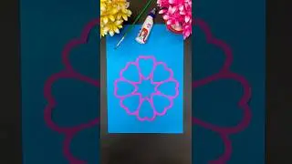 Love Shape Paper Cutting Skills #loveshape #papercutting #skills